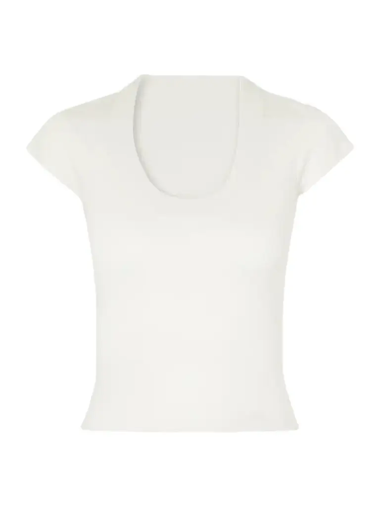 SIR. Mikkel Ribbed Wool T-shirt | Image 1 SIR. Mikkel Ribbed Wool T-shirt | Image 1