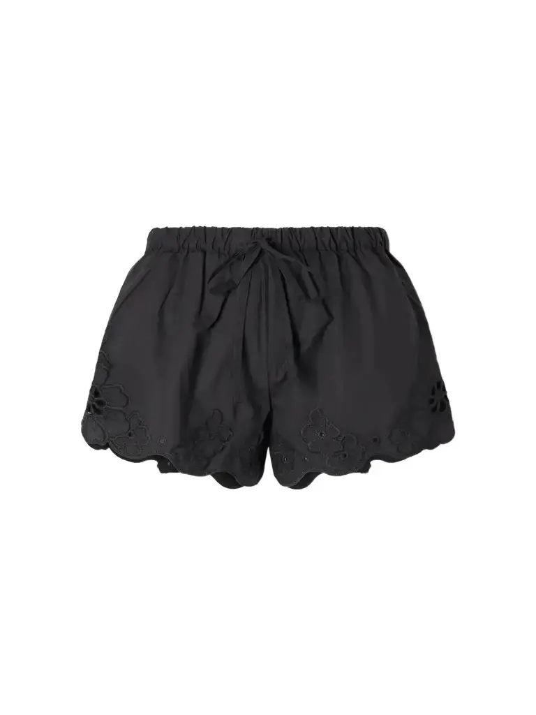 SIR. Klara Broderie-anglaise Cotton Mini Shorts | Image 1 SIR. Klara Broderie-anglaise Cotton Mini Shorts | Image 1