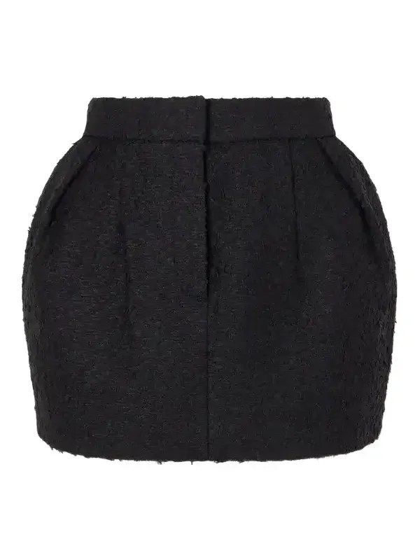 Bouclé Mini Skirt