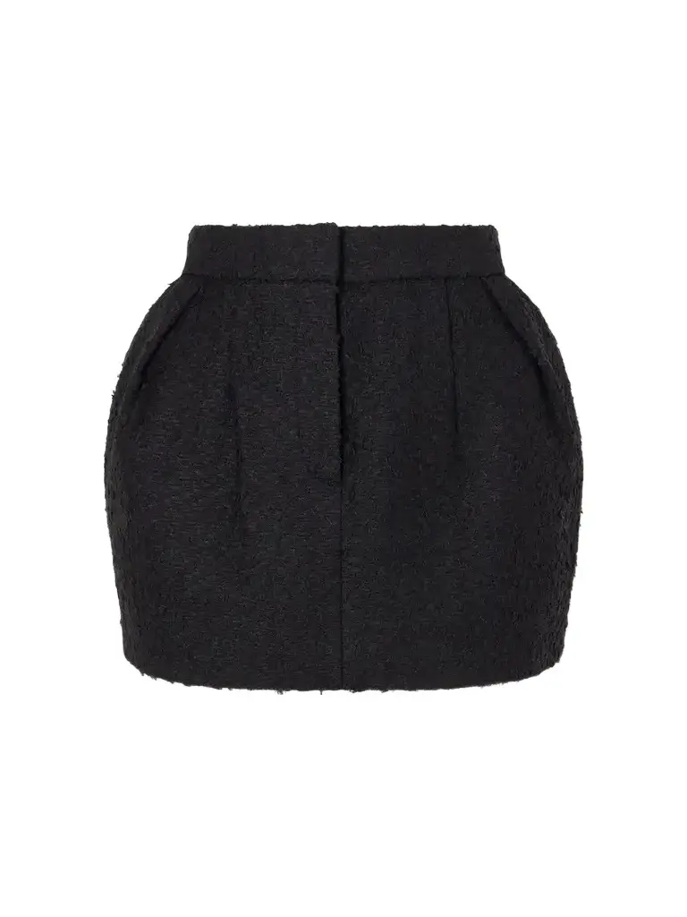 Magda Butrym Bouclé Mini Skirt | Image 1 Magda Butrym Bouclé Mini Skirt | Image 1