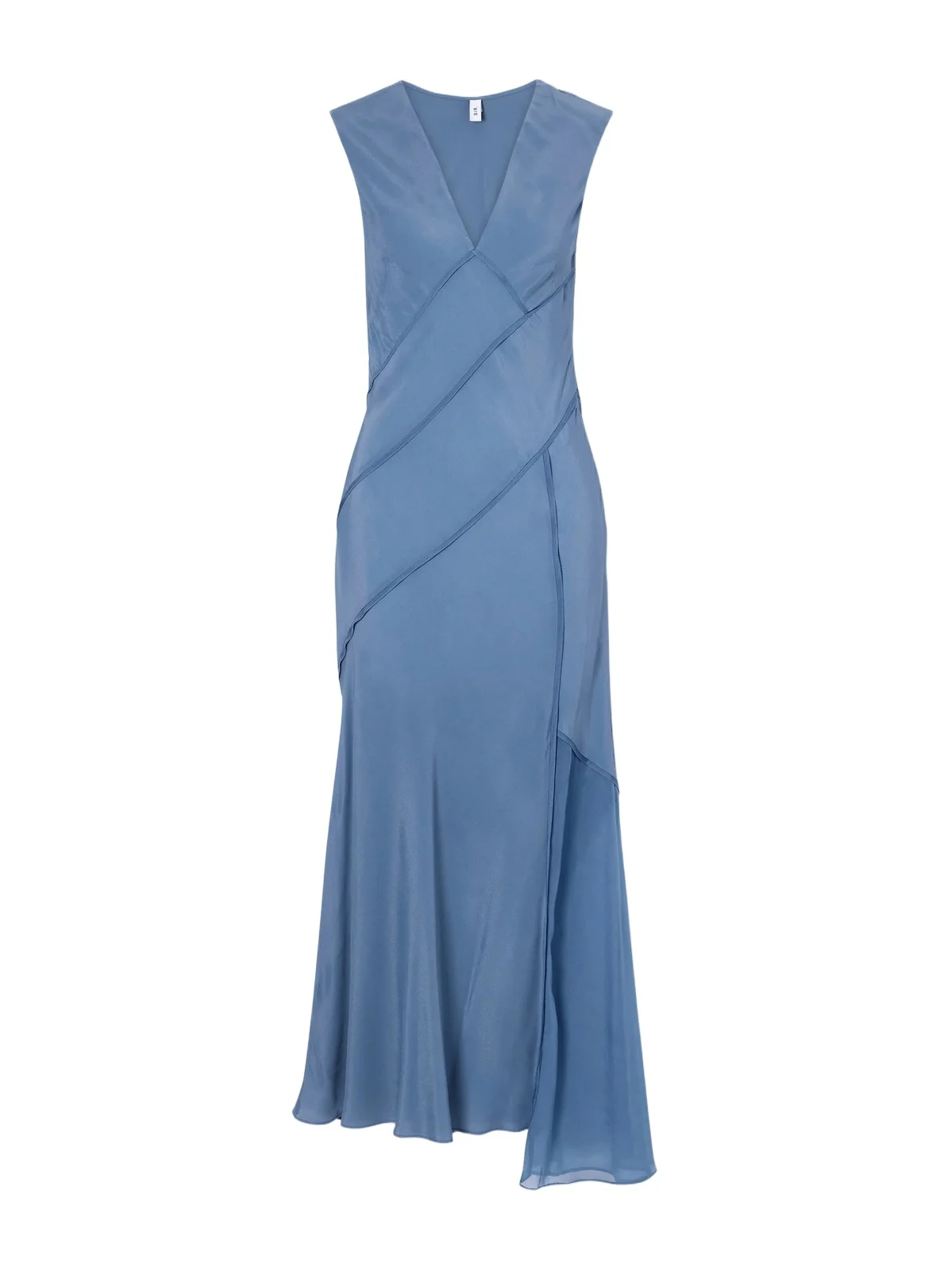 SIR. Elin Paneled Crepe De Chine Gown