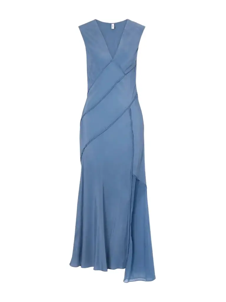 SIR. Elin Paneled Crepe De Chine Gown | Image 1 SIR. Elin Paneled Crepe De Chine Gown | Image 1