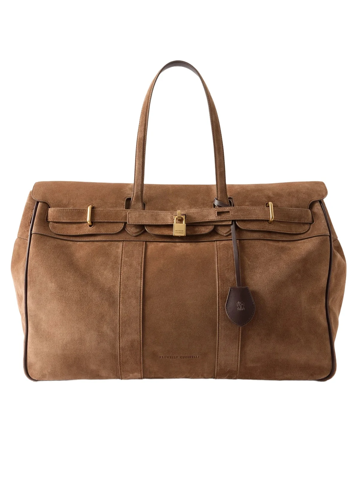 Brunello Cucinelli Suede Weekend Bag | Thumbnail 1 Brunello Cucinelli Suede Weekend Bag | Thumbnail 1