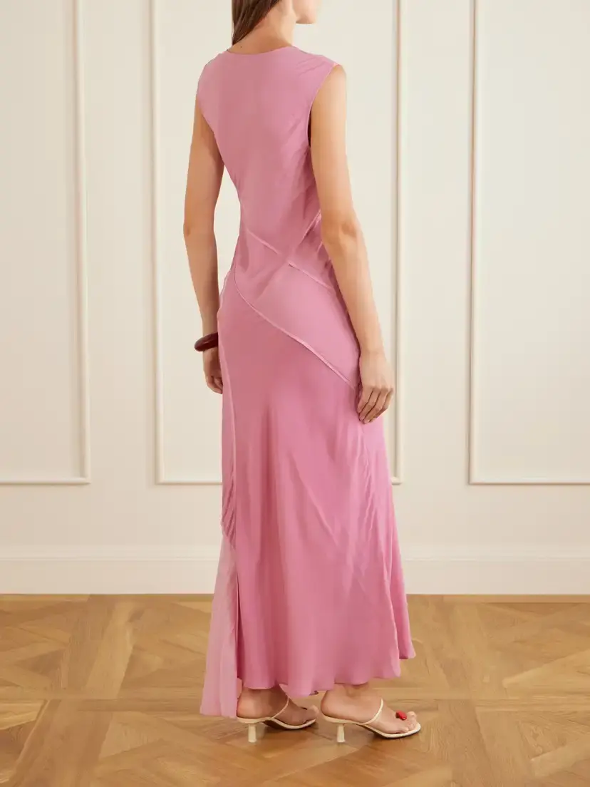 SIR. Elin Panelled Gown | Thumbnail 3 SIR. Elin Panelled Gown | Thumbnail 3