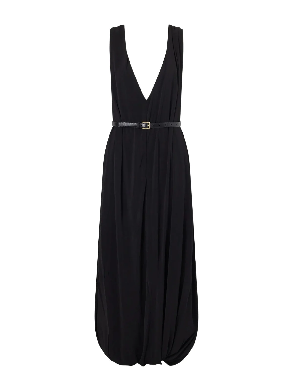 Draped Jersey Midi Dress Draped Jersey Midi Dress