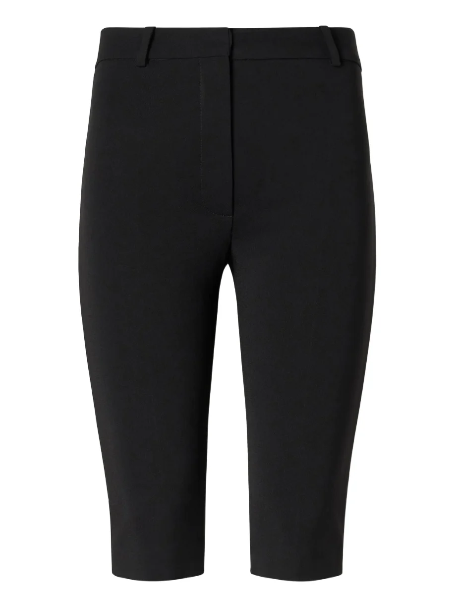 Crepe Straight-leg Capri Pants Crepe Straight-leg Capri Pants