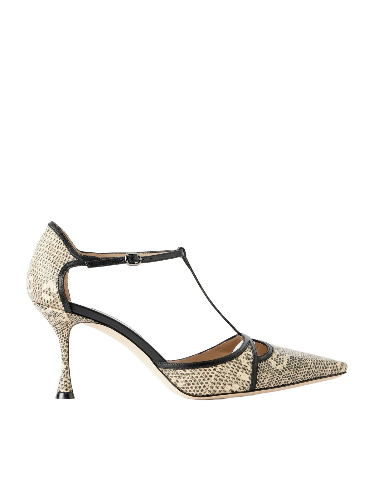 Gish 70 Lizard-effect Leather Pumps Gish 70 Lizard-effect Leather Pumps
