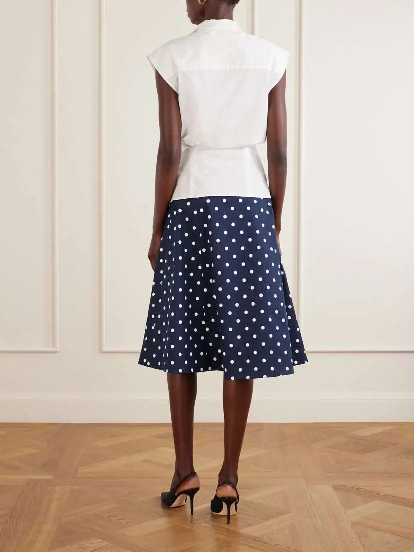 Carolina Herrera Wrap Cotton-blend Shirt | Thumbnail 4 Carolina Herrera Wrap Cotton-blend Shirt | Thumbnail 4