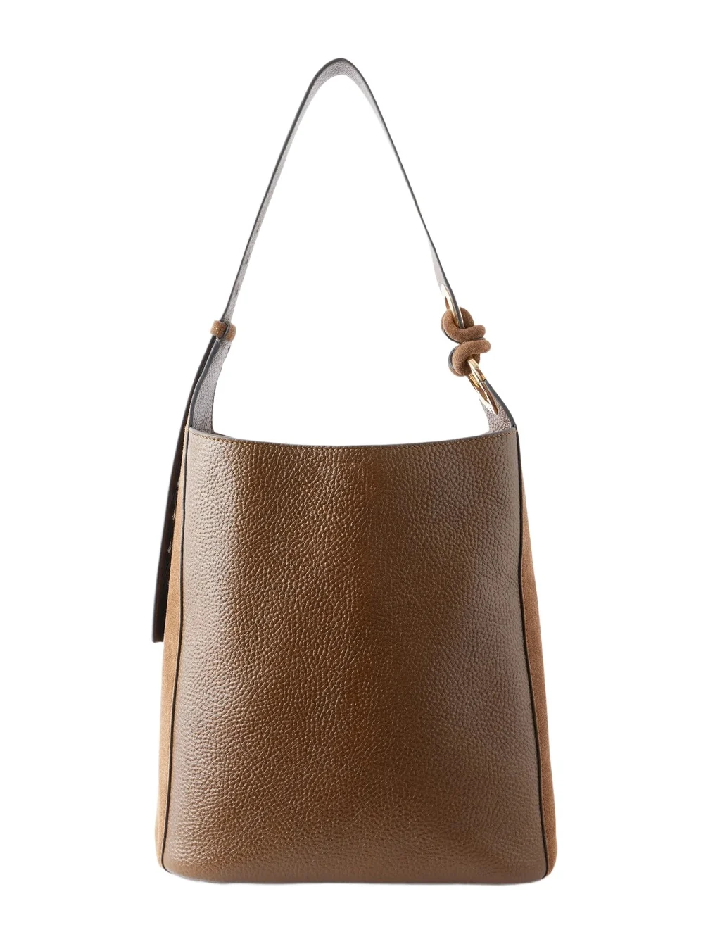 Ringo Suede-trimmed Textured-leather Tote Ringo Suede-trimmed Textured-leather Tote