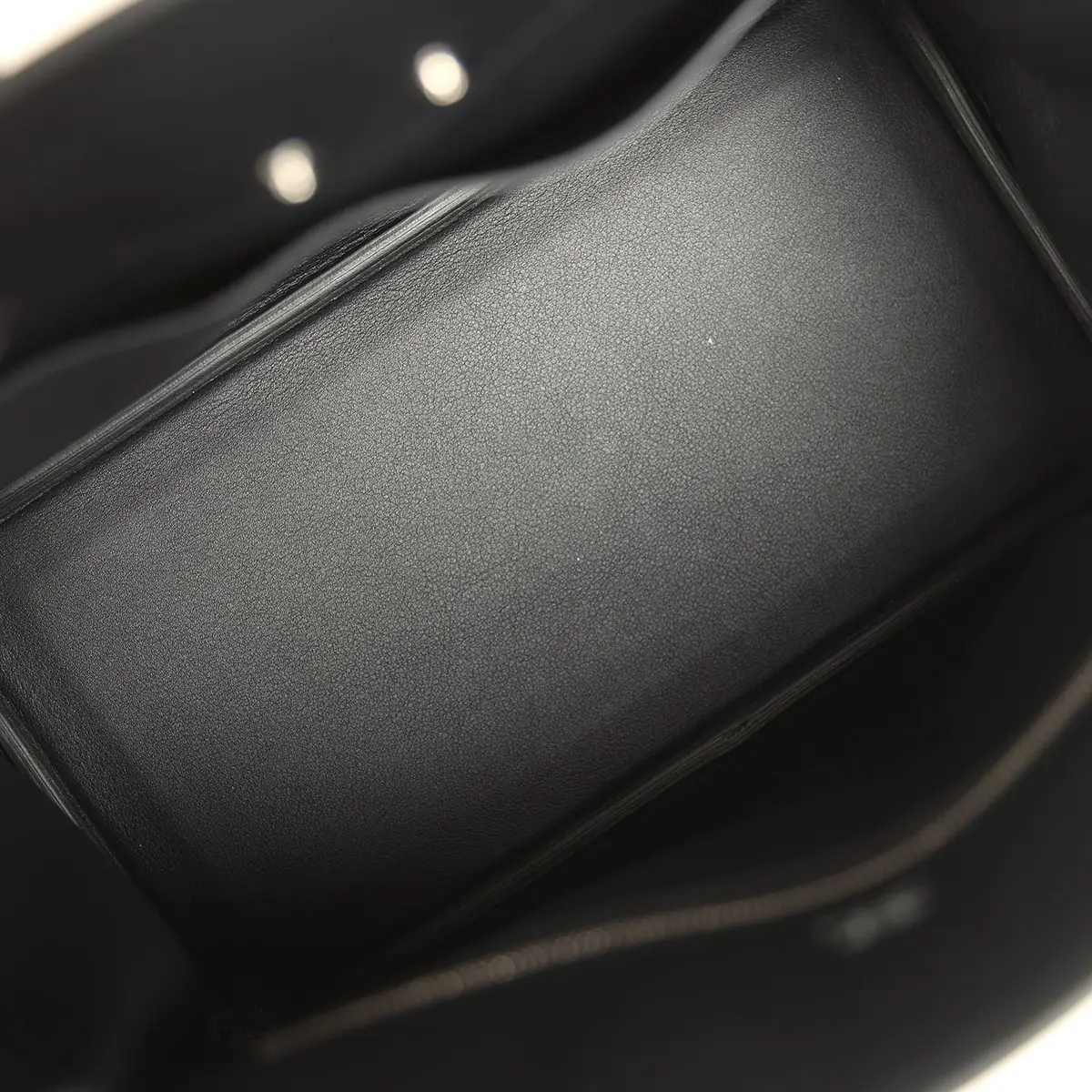 HERMÈS Hermes Birkin 25 Shadow Black Swift Palladium Hardware | Thumbnail 7