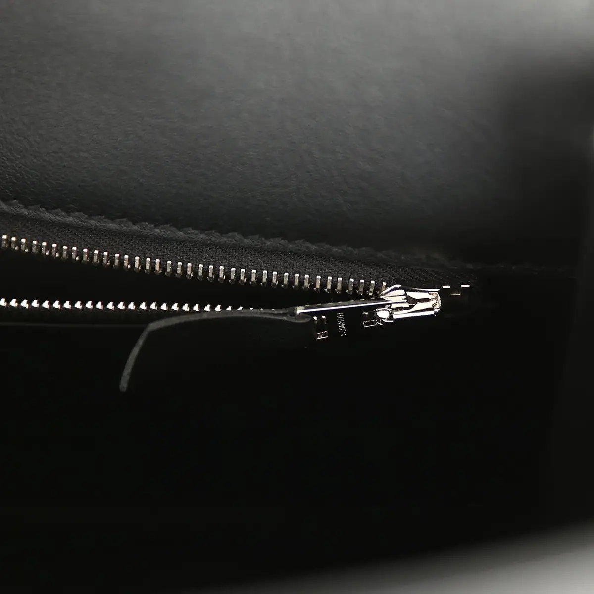 HERMÈS Hermes Birkin 25 Shadow Black Swift Palladium Hardware | Thumbnail 9