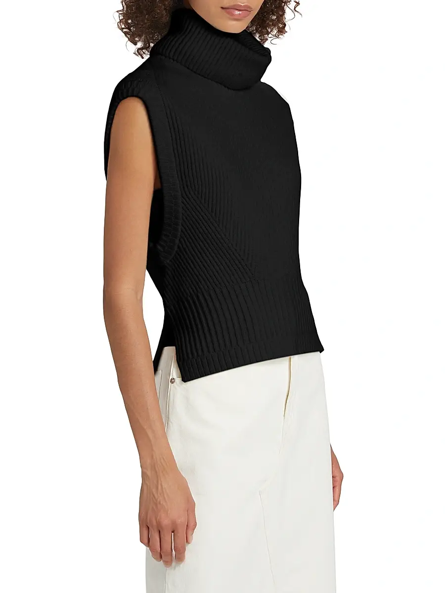 Simkhai Women's Maple Ribbed Sleeveless Top | Thumbnail 4 Simkhai Women's Maple Ribbed Sleeveless Top | Thumbnail 4