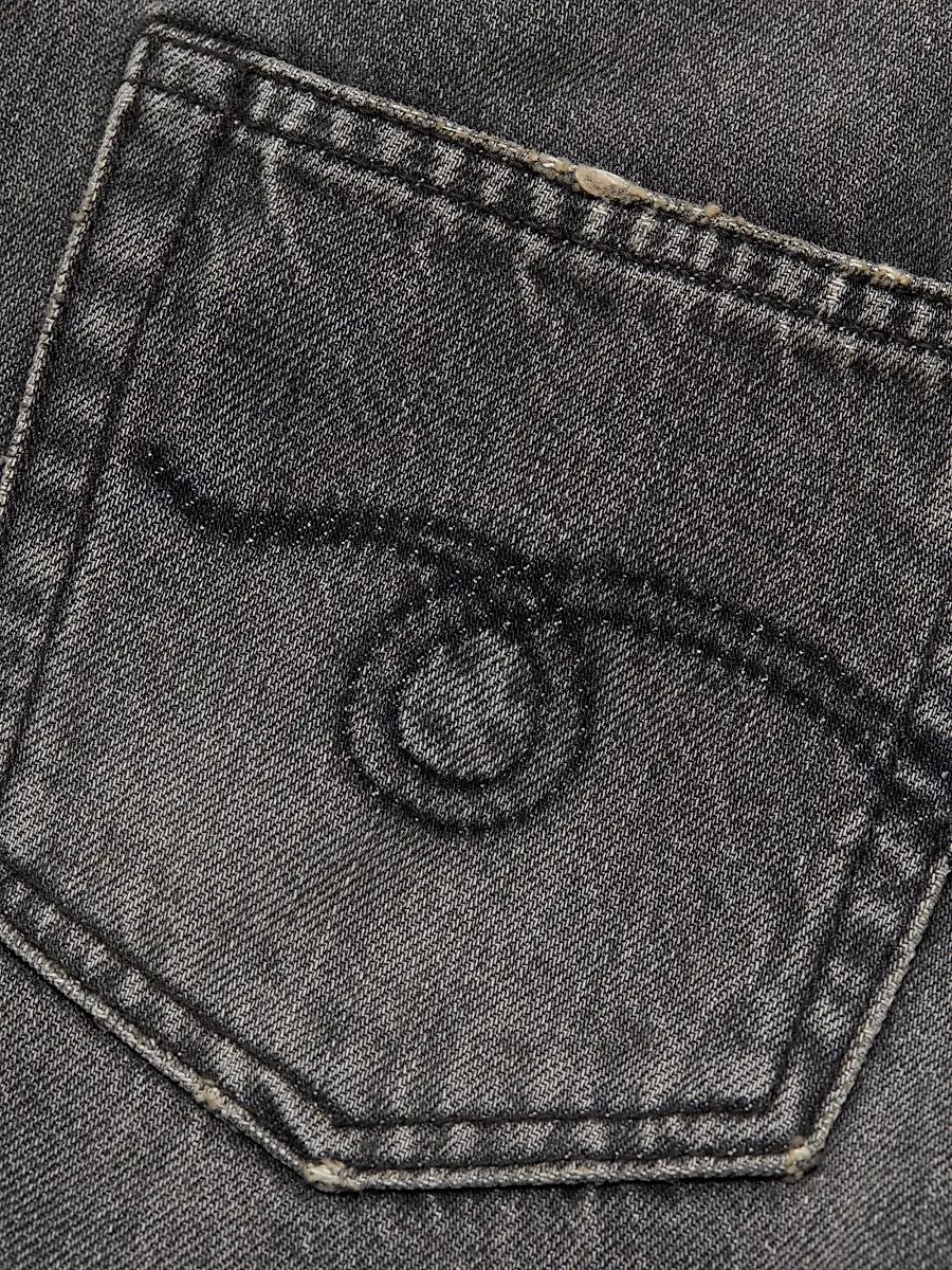 R13 Women's Romeo Cuffed Hem Cotton Straight-Leg Jeans | Thumbnail 7