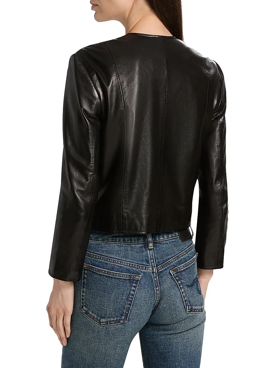 R13 Women's Leather Jacket | Thumbnail 5 R13 Women's Leather Jacket | Thumbnail 5