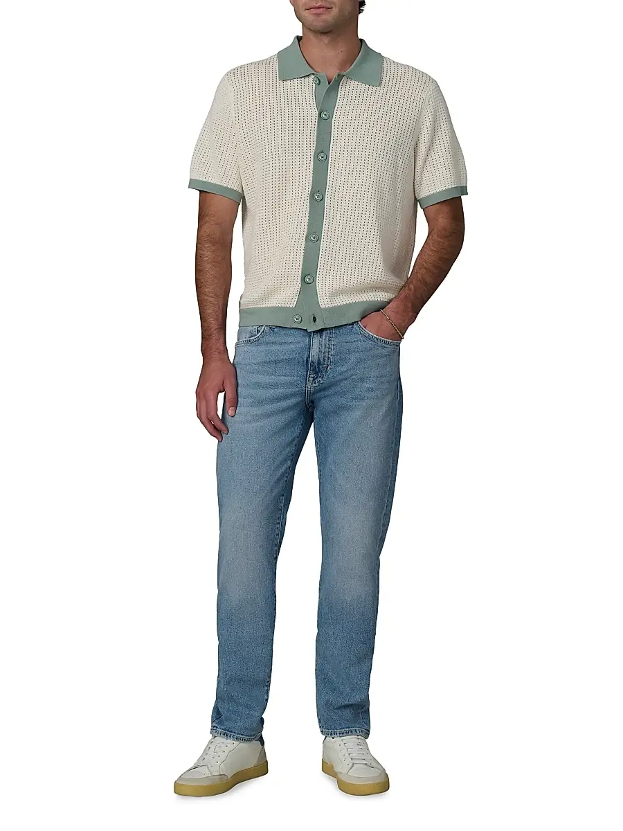 Joe's Jeans Men's Cabana Crochet Cardigan | Thumbnail 2 Joe's Jeans Men's Cabana Crochet Cardigan | Thumbnail 2