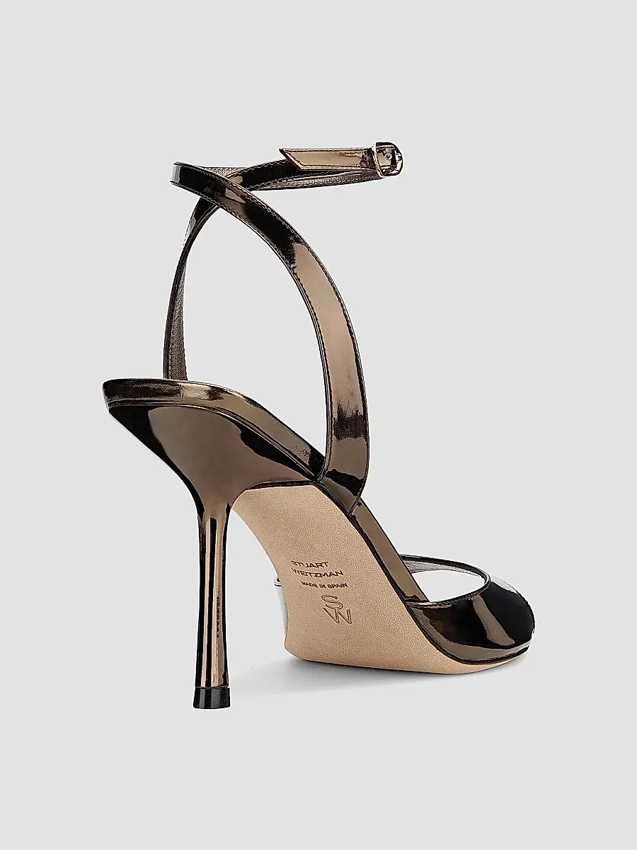 Stuart Weitzman Women's Lexington 85MM Leather Sandals | Thumbnail 3 Stuart Weitzman Women's Lexington 85MM Leather Sandals | Thumbnail 3