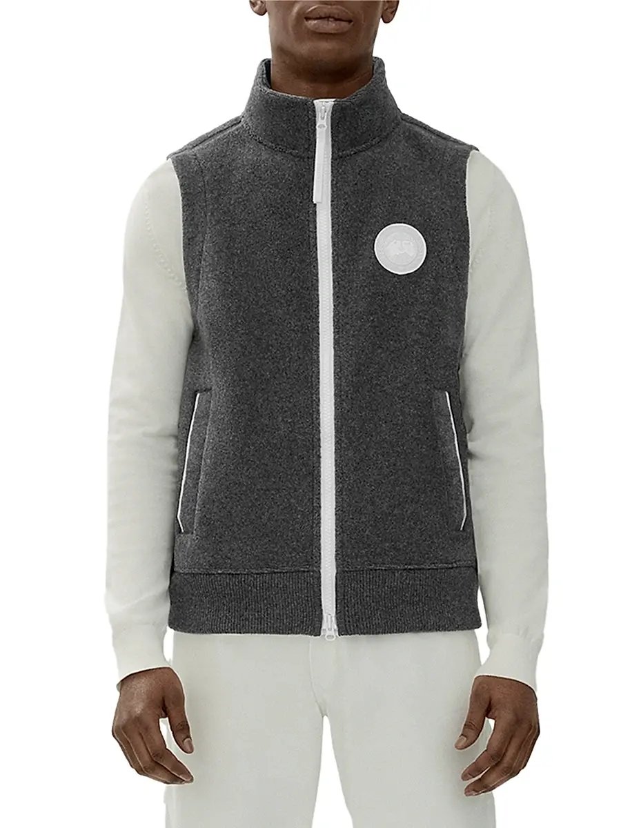 Canada Goose Men's Humannature Mersey Fleece Vest | Thumbnail 2 Canada Goose Men's Humannature Mersey Fleece Vest | Thumbnail 2