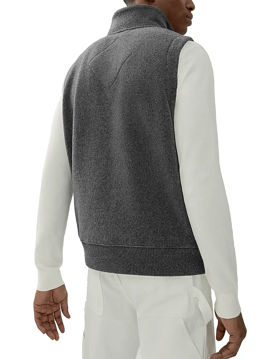 Canada Goose Men's Humannature Mersey Fleece Vest | Thumbnail 4 Canada Goose Men's Humannature Mersey Fleece Vest | Thumbnail 4