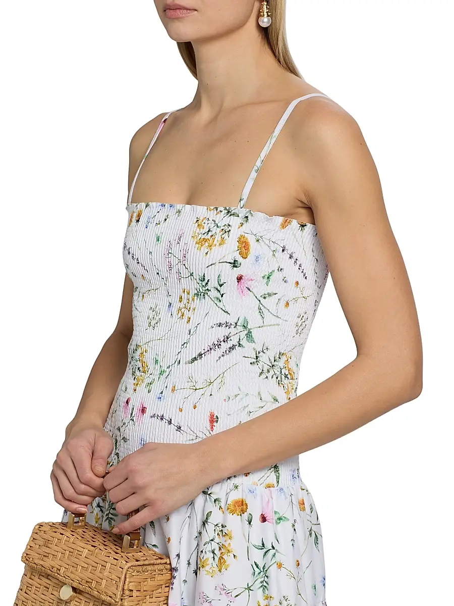 Peixoto Women's Clementine Floral Cotton Maxi Dress | Thumbnail 6