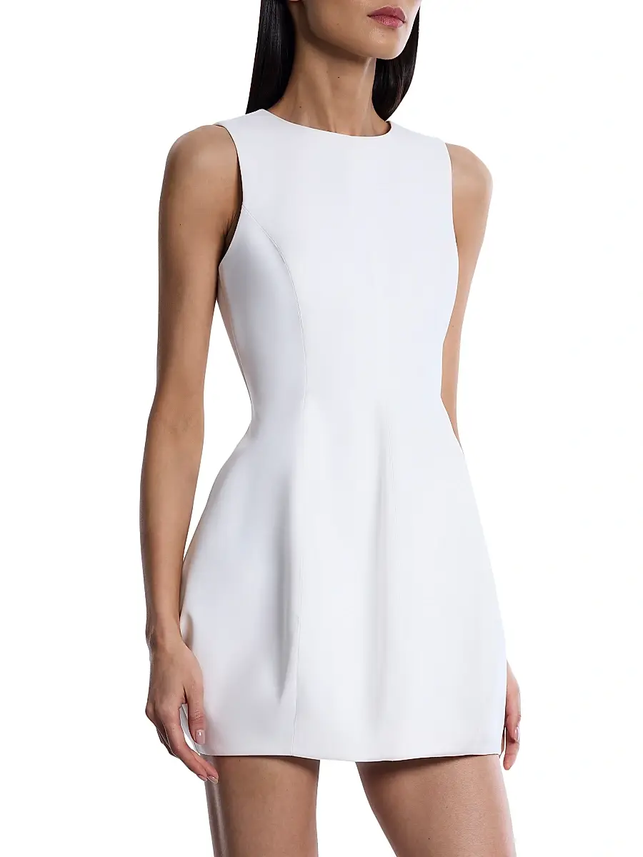 BCBGMAXAZRIA Women's Structured Bubble Minidress | Thumbnail 5