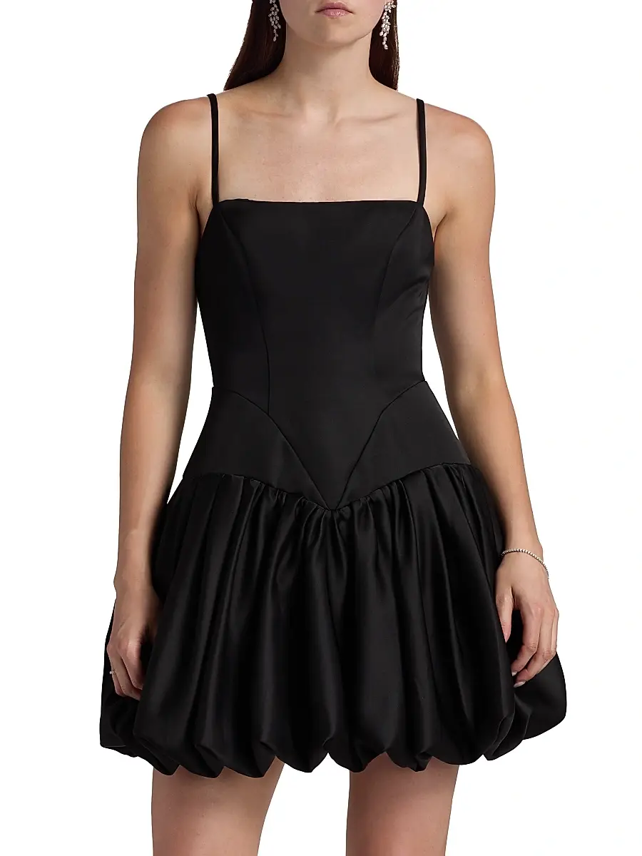 BCBGMAXAZRIA Women's Sleeveless Bubble Minidress | Thumbnail 3 BCBGMAXAZRIA Women's Sleeveless Bubble Minidress | Thumbnail 3