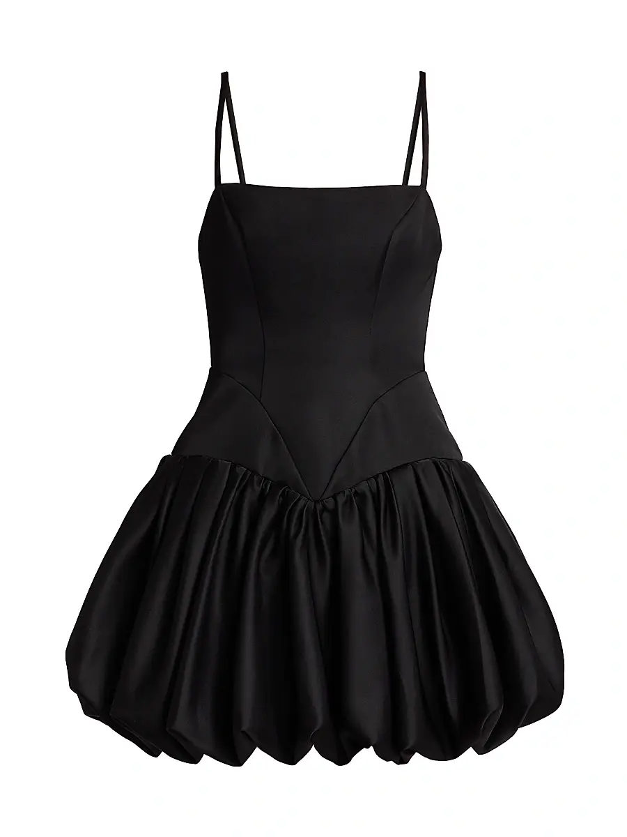 BCBGMAXAZRIA Women's Sleeveless Bubble Minidress - Black | Image 1 BCBGMAXAZRIA Women's Sleeveless Bubble Minidress - Black | Image 1
