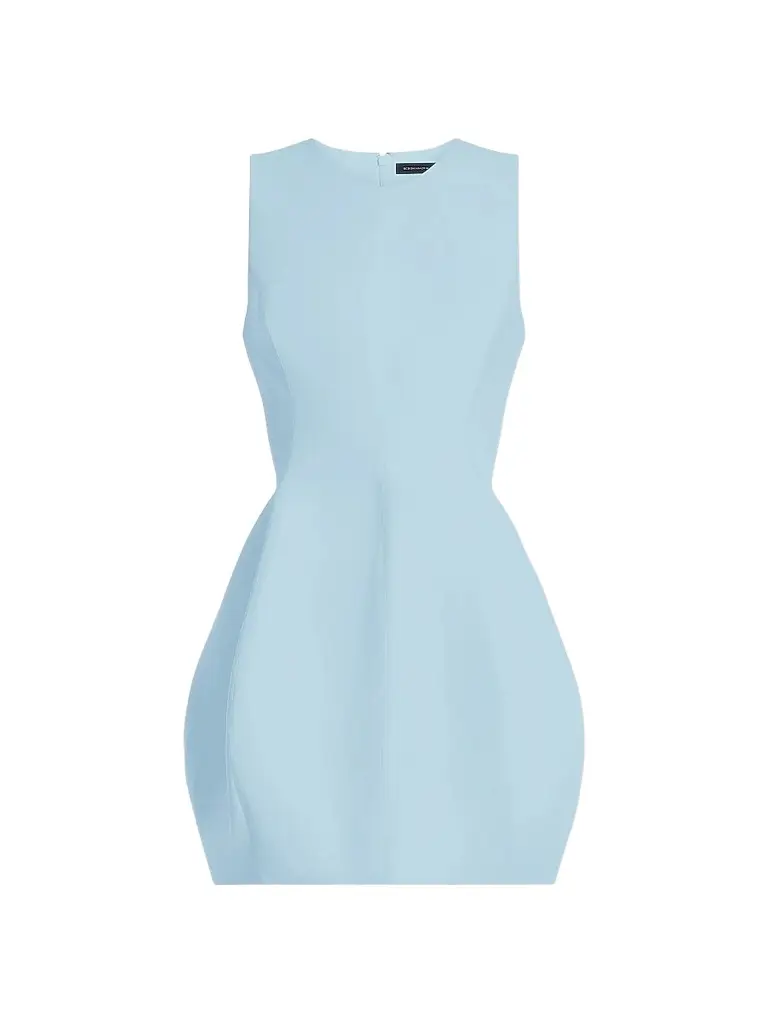 BCBGMAXAZRIA Women's Structured Bubble Minidress - Powder Blue - Size 14 | Image 1 BCBGMAXAZRIA Women's Structured Bubble Minidress - Powder Blue - Size 14 | Image 1