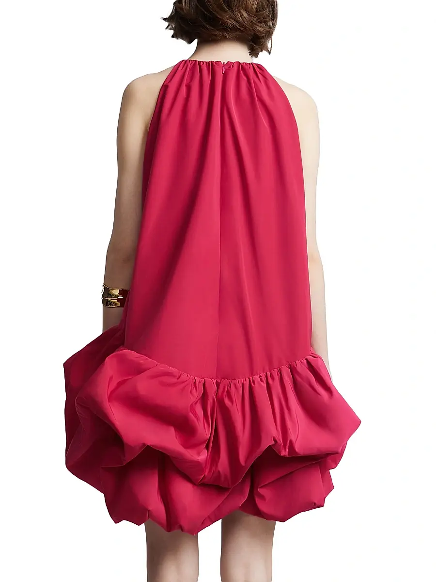 BCBGMAXAZRIA Women's Carmen Swing Ruffled Minidress | Thumbnail 5 BCBGMAXAZRIA Women's Carmen Swing Ruffled Minidress | Thumbnail 5