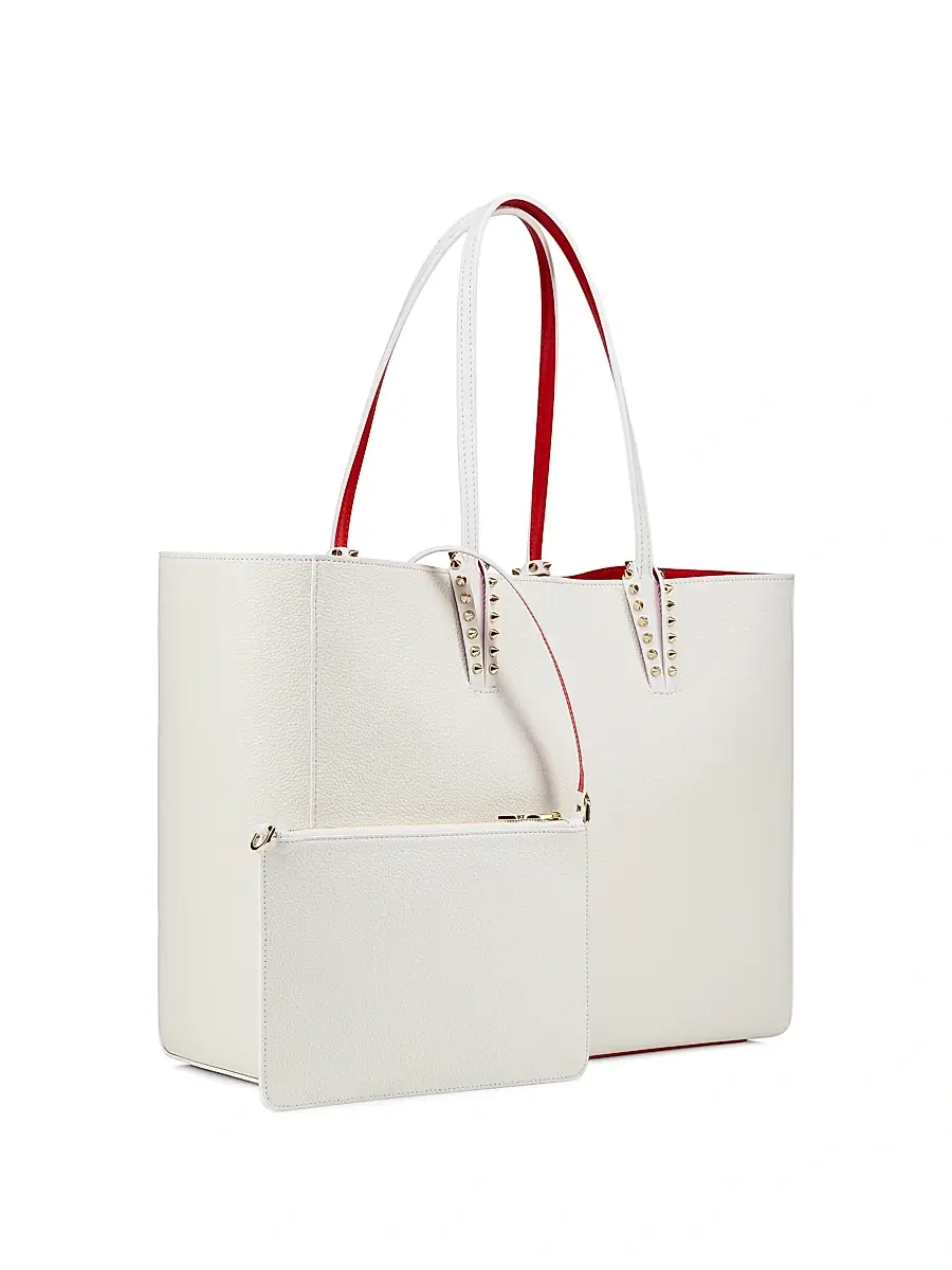 Christian Louboutin Women's Cabata Leather Tote Bag | Thumbnail 2 Christian Louboutin Women's Cabata Leather Tote Bag | Thumbnail 2