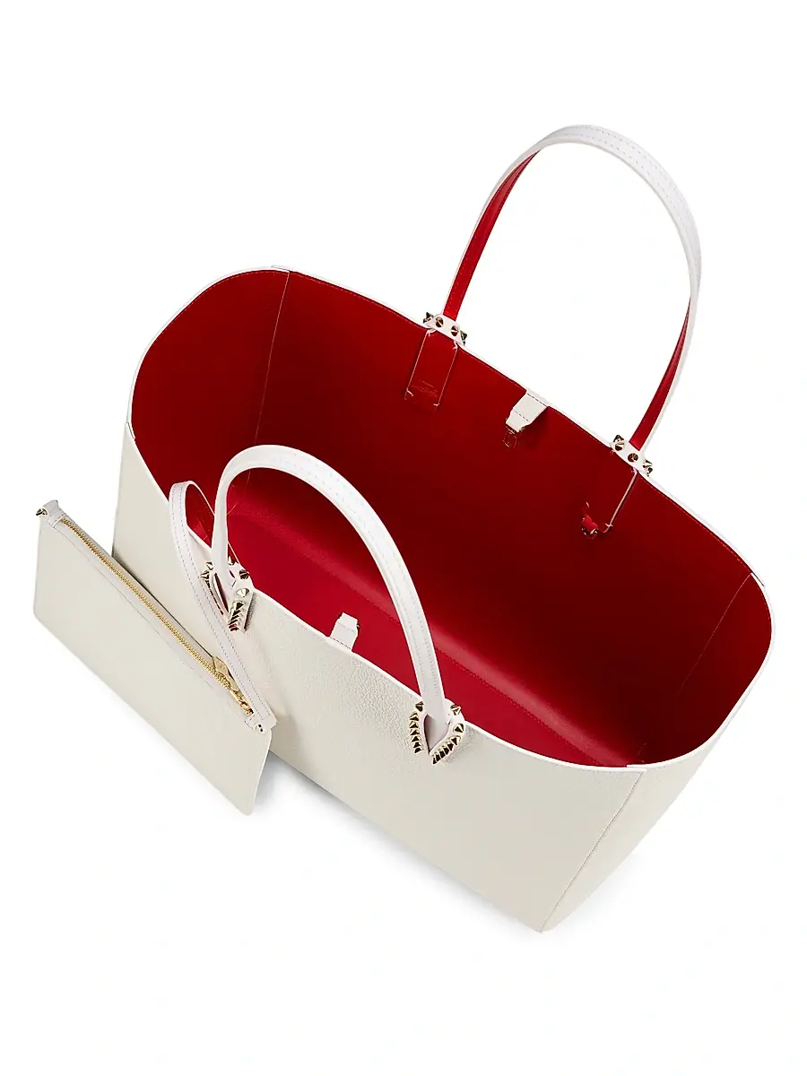 Christian Louboutin Women's Cabata Leather Tote Bag | Thumbnail 3 Christian Louboutin Women's Cabata Leather Tote Bag | Thumbnail 3