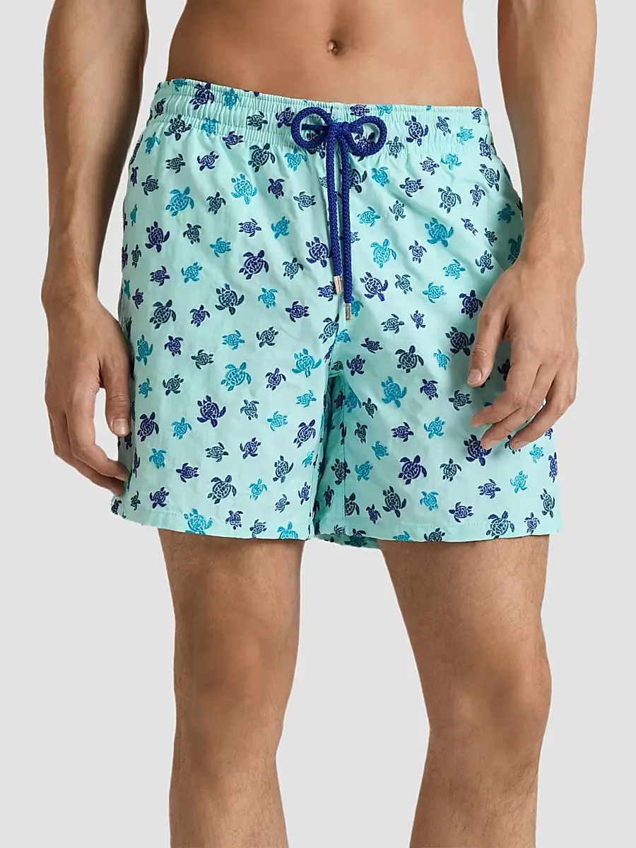 Vilebrequin Men's Mistral Micro Ronde des Tortues Swim Shorts | Thumbnail 2 Vilebrequin Men's Mistral Micro Ronde des Tortues Swim Shorts | Thumbnail 2