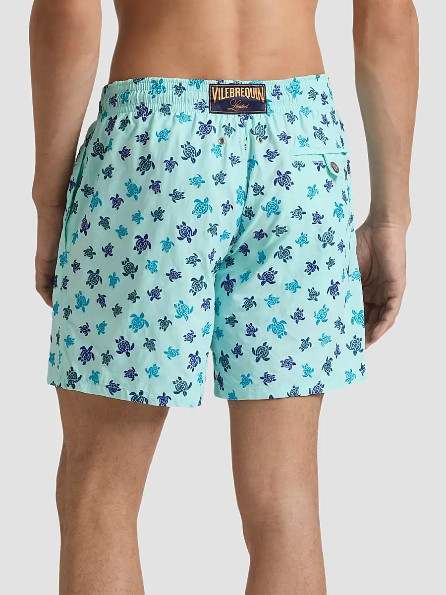 Vilebrequin Men's Mistral Micro Ronde des Tortues Swim Shorts | Thumbnail 3 Vilebrequin Men's Mistral Micro Ronde des Tortues Swim Shorts | Thumbnail 3