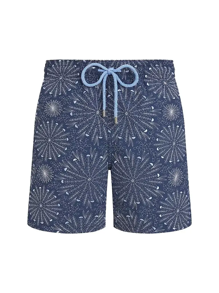 Vilebrequin Men's Mistral Embroidered Sea Urchin Swim Trunks - Evening - Size XXL | Image 1 Vilebrequin Men's Mistral Embroidered Sea Urchin Swim Trunks - Evening - Size XXL | Image 1