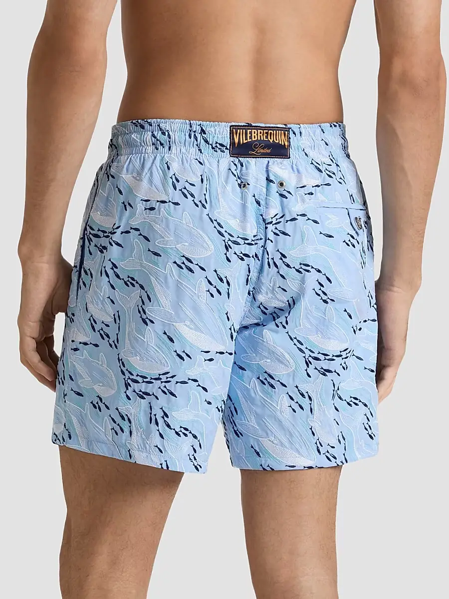 Vilebrequin Men's Mistral Nylon Swim Trunks | Thumbnail 2 Vilebrequin Men's Mistral Nylon Swim Trunks | Thumbnail 2