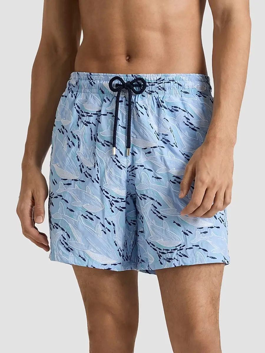Vilebrequin Men's Mistral Nylon Swim Trunks | Thumbnail 3 Vilebrequin Men's Mistral Nylon Swim Trunks | Thumbnail 3