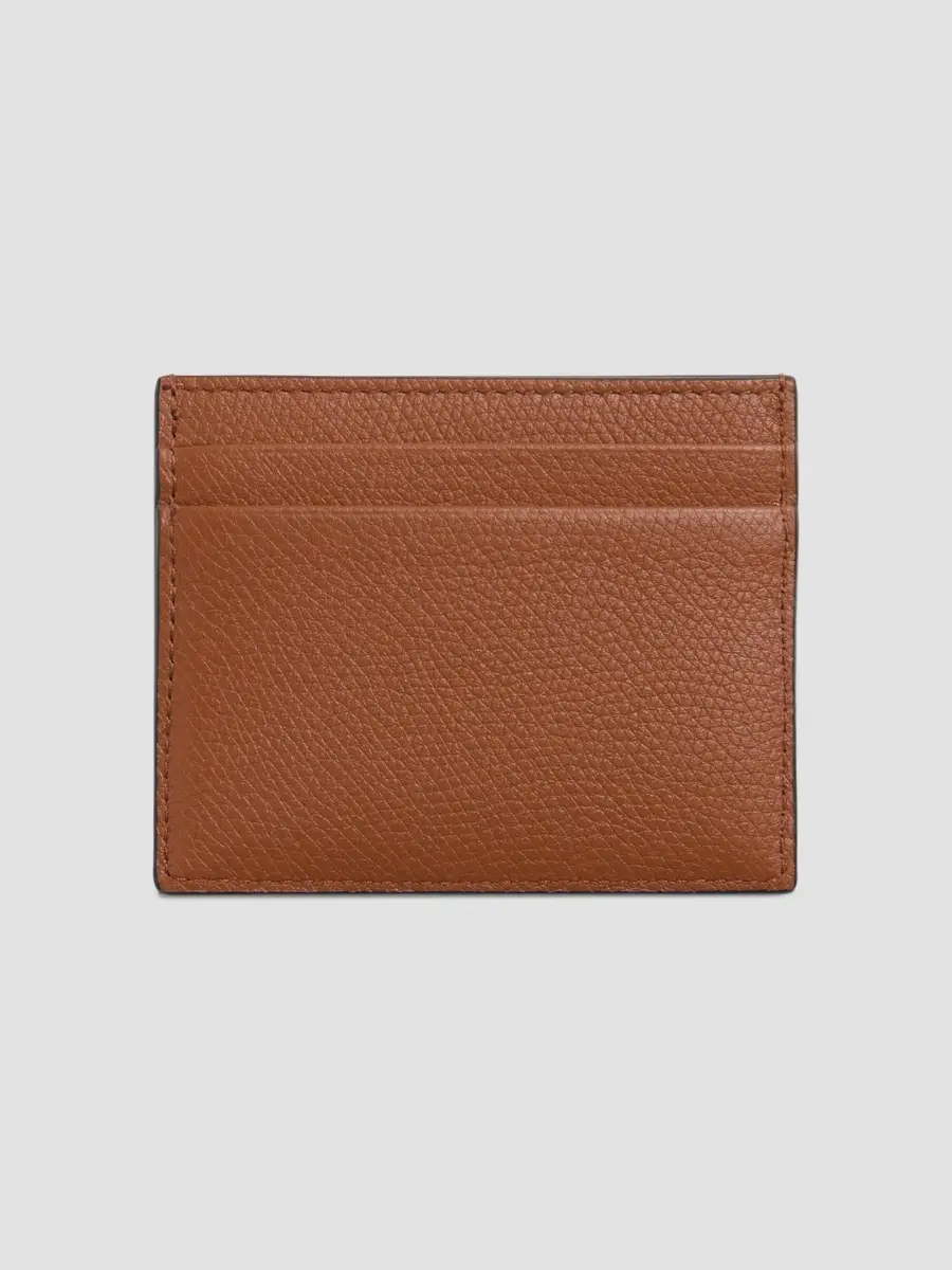 Valentino Men's VLogo Signature Grainy Calfskin Card Holder | Thumbnail 2 Valentino Men's VLogo Signature Grainy Calfskin Card Holder | Thumbnail 2