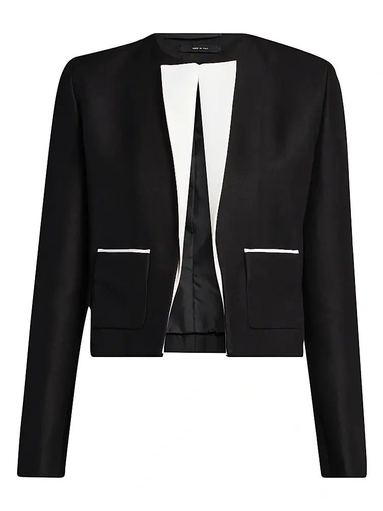Women's Virgin Wool-Silk Jacket Women's Virgin Wool-Silk Jacket