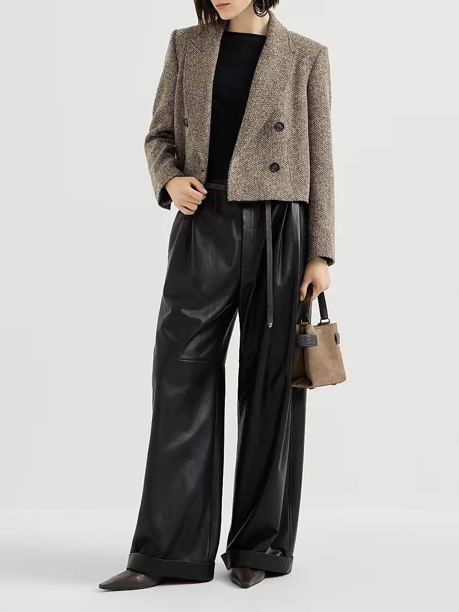 Brunello Cucinelli Women's Sparkling Cashmere and Silk Lightweight Sweater | Thumbnail 5