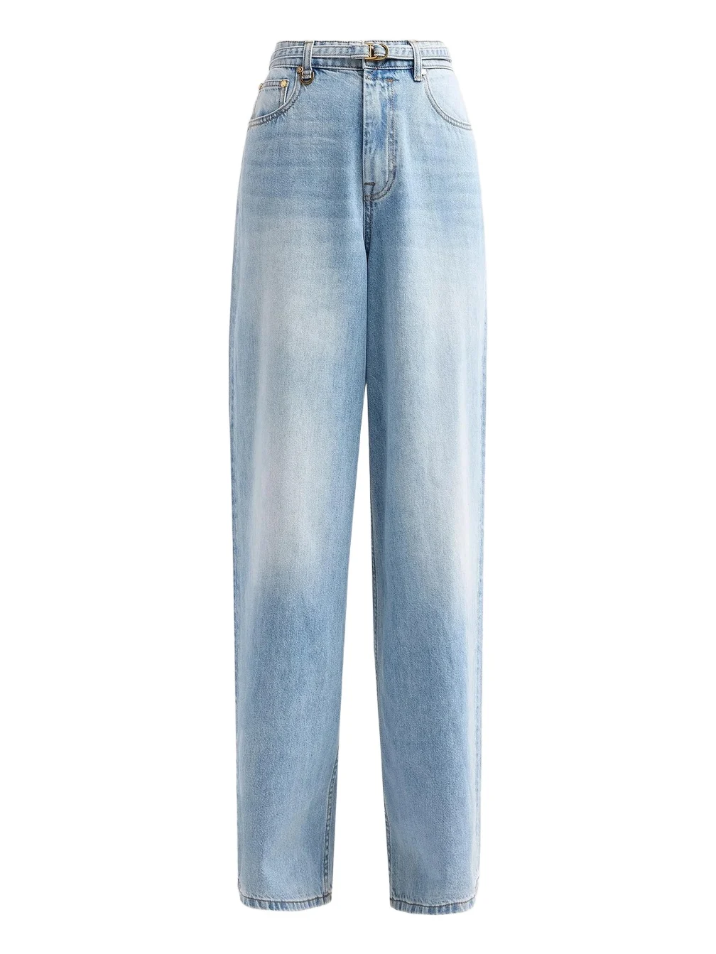 Women's Indra Belted Relaxed-Fit Flare Jeans Women's Indra Belted Relaxed-Fit Flare Jeans