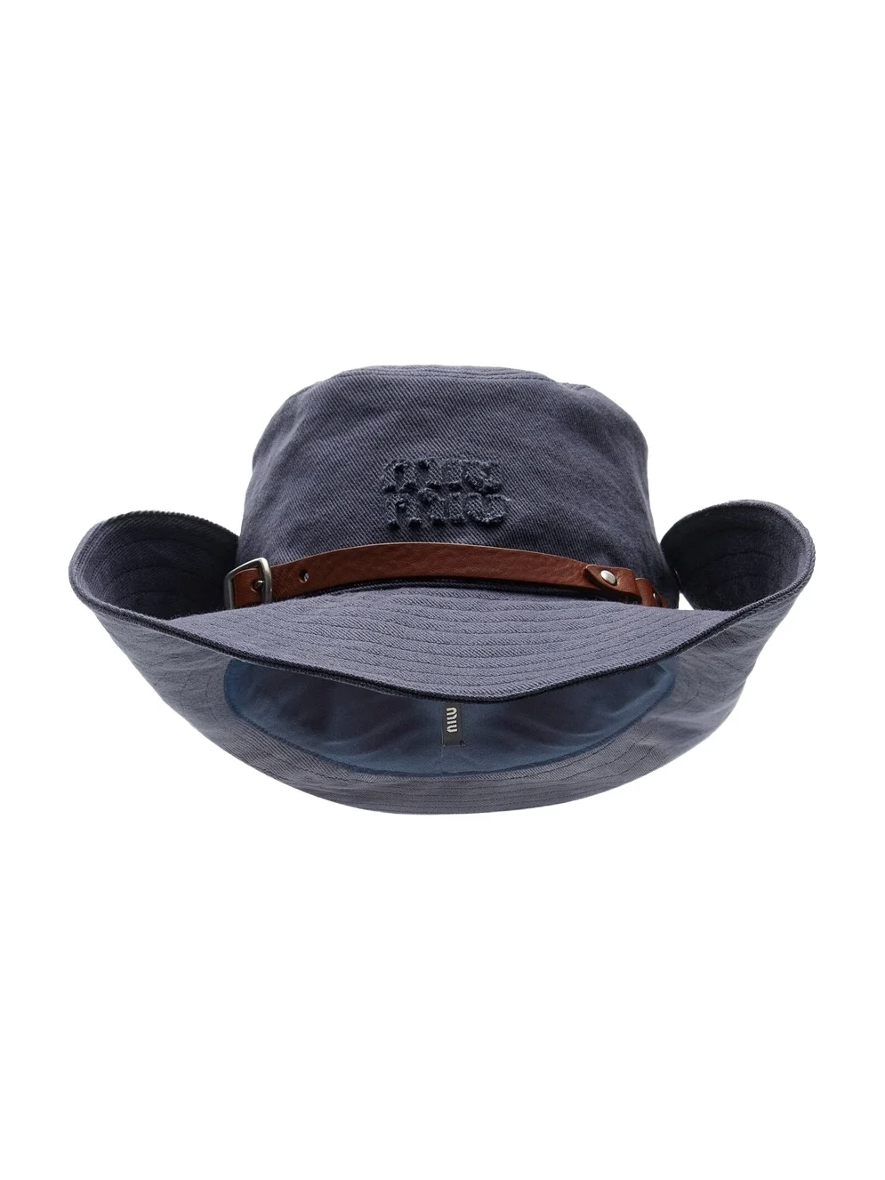 Miu Miu Adjustable Cotton Bucket Hat