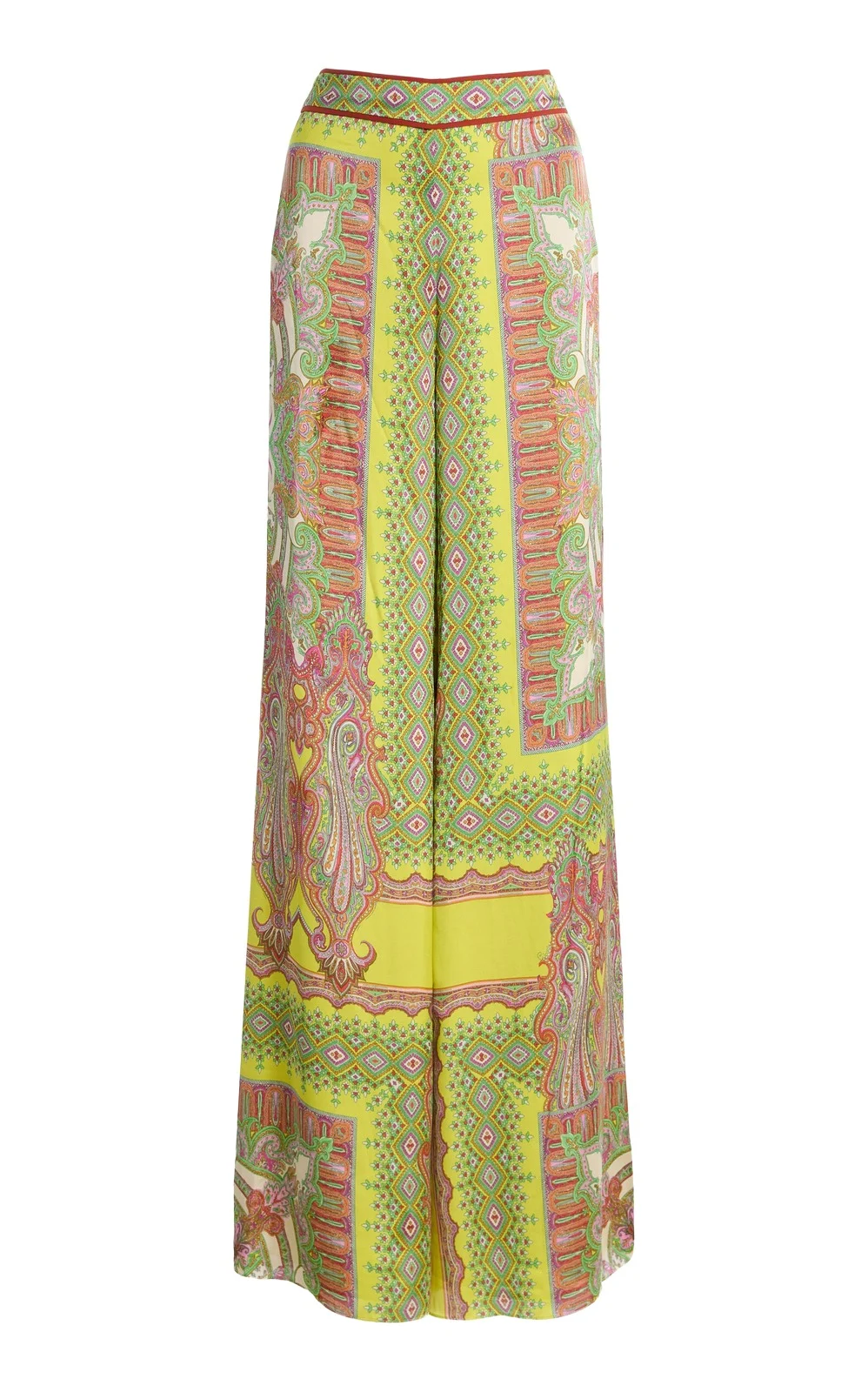 Alexis Triest Twill Wide-Leg Pants