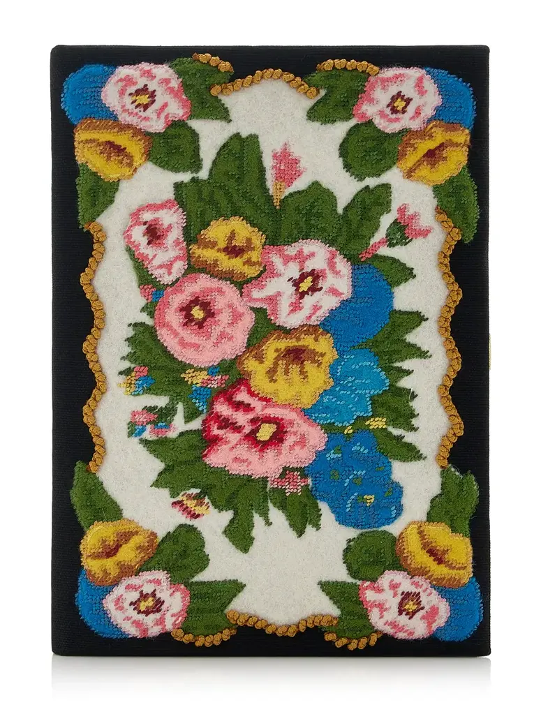 Exclusive Flowers Book Clutch