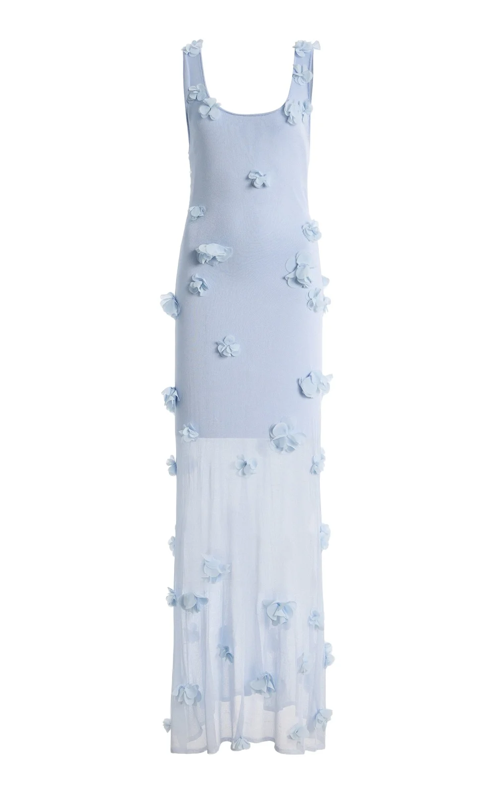 Ivi Floral Applique Midi Dress