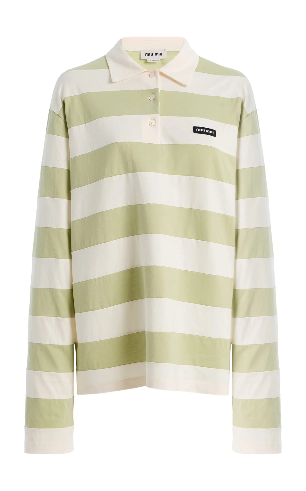 Striped Cotton Polo Shirt Striped Cotton Polo Shirt