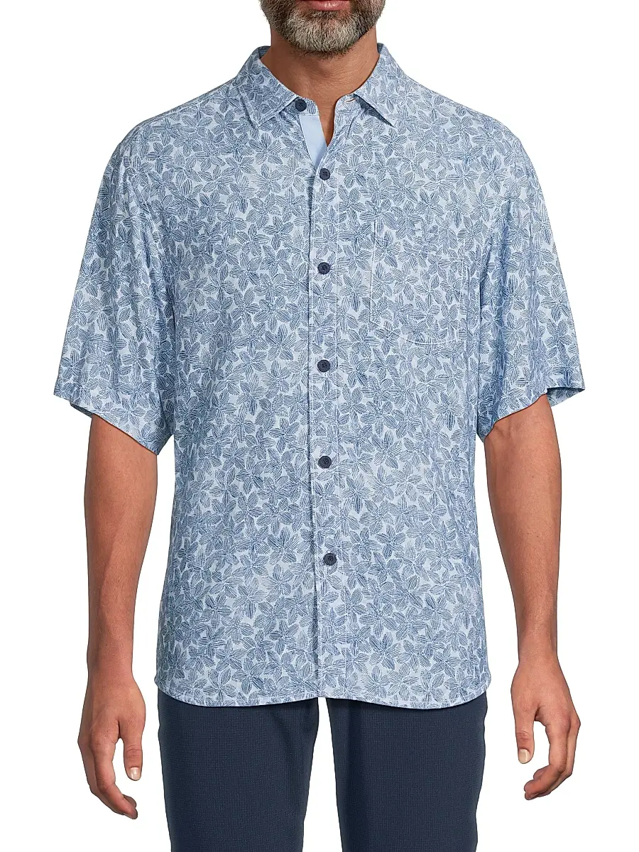 Tommy Bahama Men's Veracruz Cay Sand Dollar Shirt | Thumbnail 3