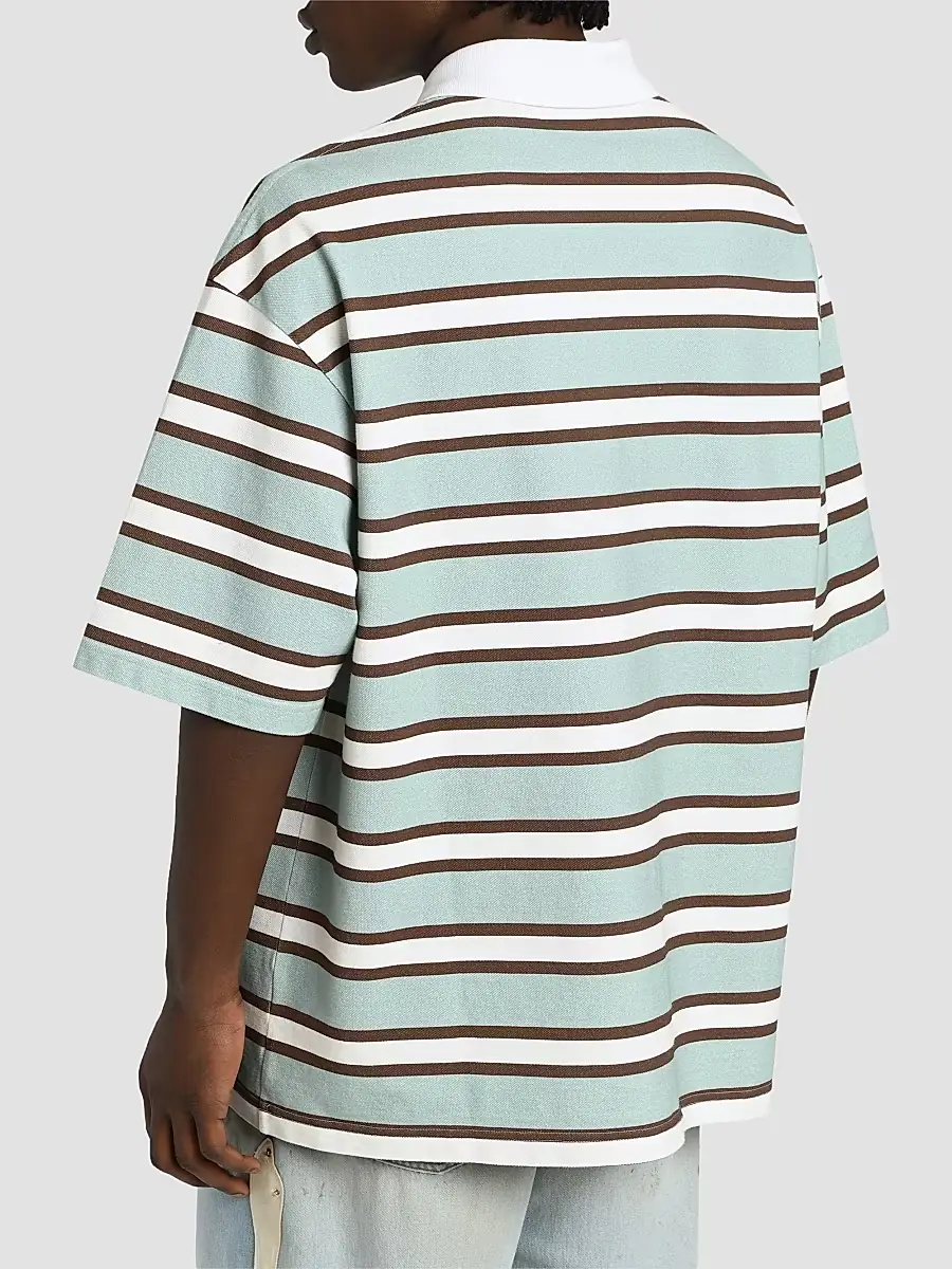 AMIRI Men's MA Striped Skate Polo Shirt | Thumbnail 3 AMIRI Men's MA Striped Skate Polo Shirt | Thumbnail 3