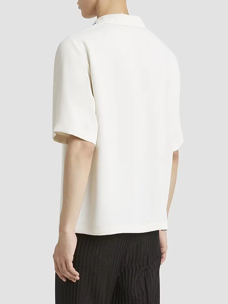 AMIRI Men's Embroidered Collar Camp Shirt | Thumbnail 3 AMIRI Men's Embroidered Collar Camp Shirt | Thumbnail 3