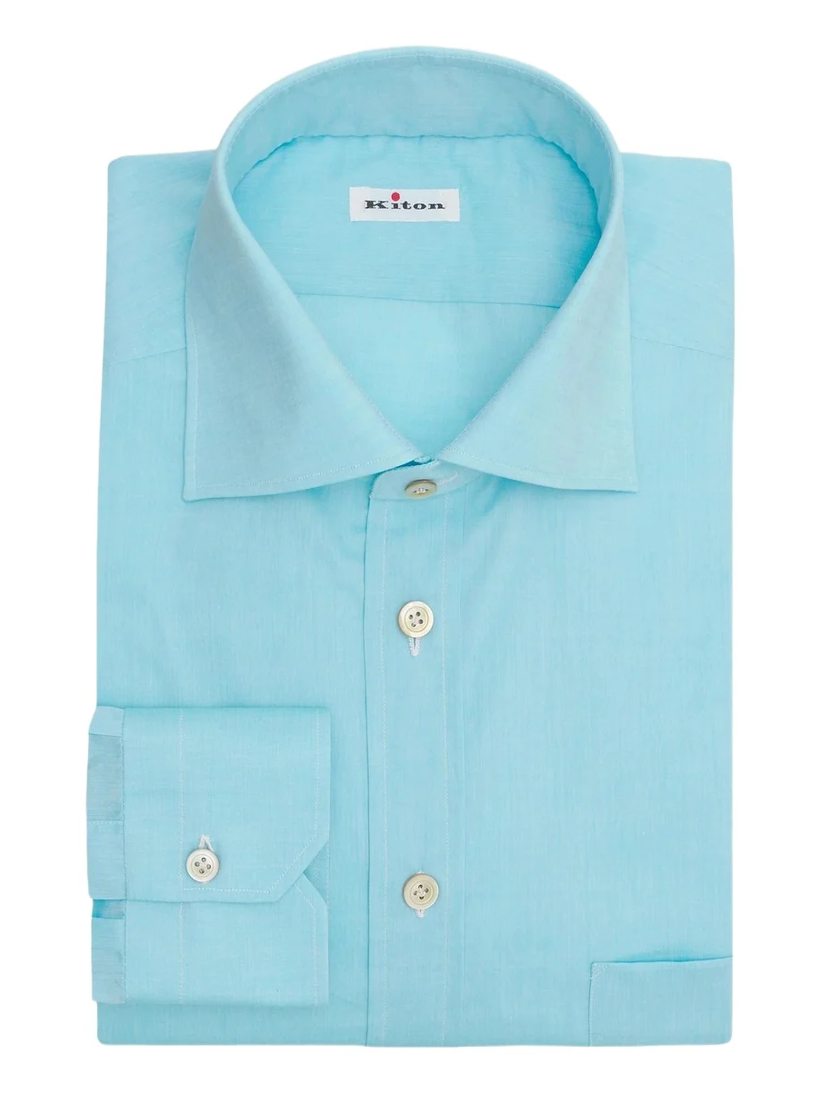 Men's Solid Cotton Classic-Fit Dress Shirt Men's Solid Cotton Classic-Fit Dress Shirt