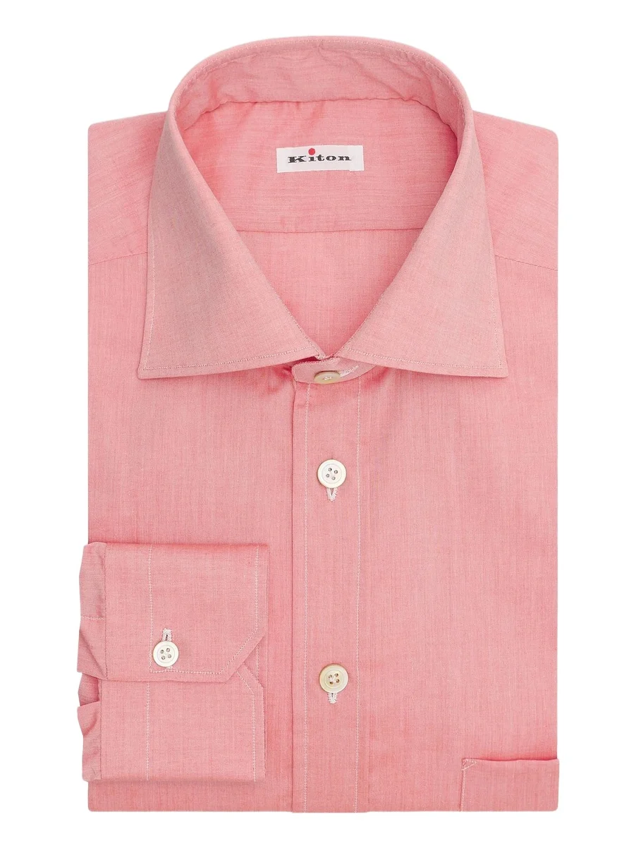 Men's Solid Cotton Classic-Fit Dress Shirt Men's Solid Cotton Classic-Fit Dress Shirt