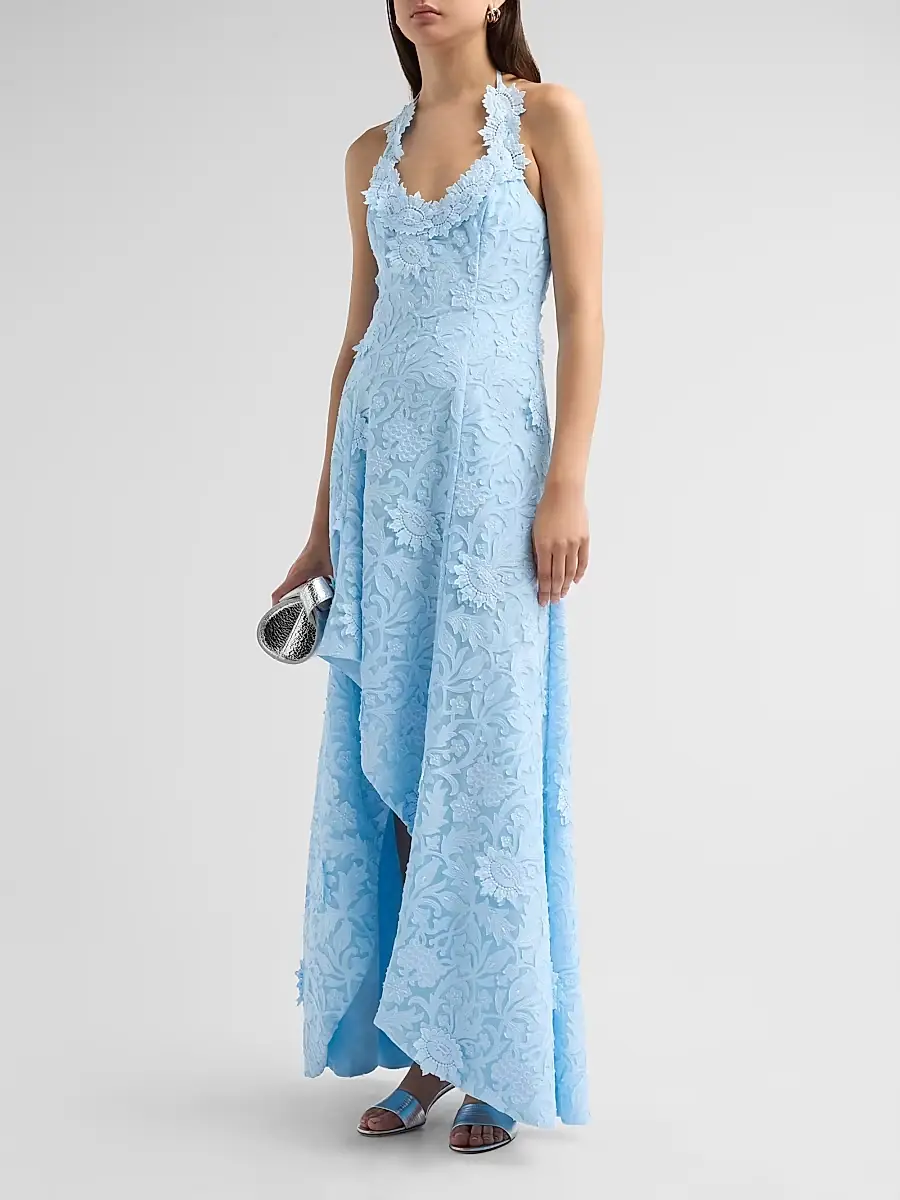 As It May Women's Avira Laser-Cut Lace Halter Gown | Thumbnail 4 As It May Women's Avira Laser-Cut Lace Halter Gown | Thumbnail 4